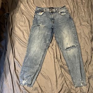 Curvy mom jean